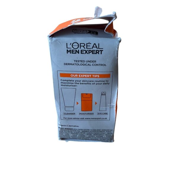 L'OREAL MEN EXPERT HYDRA ENERGETIC 24h Anti Fatique Moisturizer 50ml - Picture 5 of 6